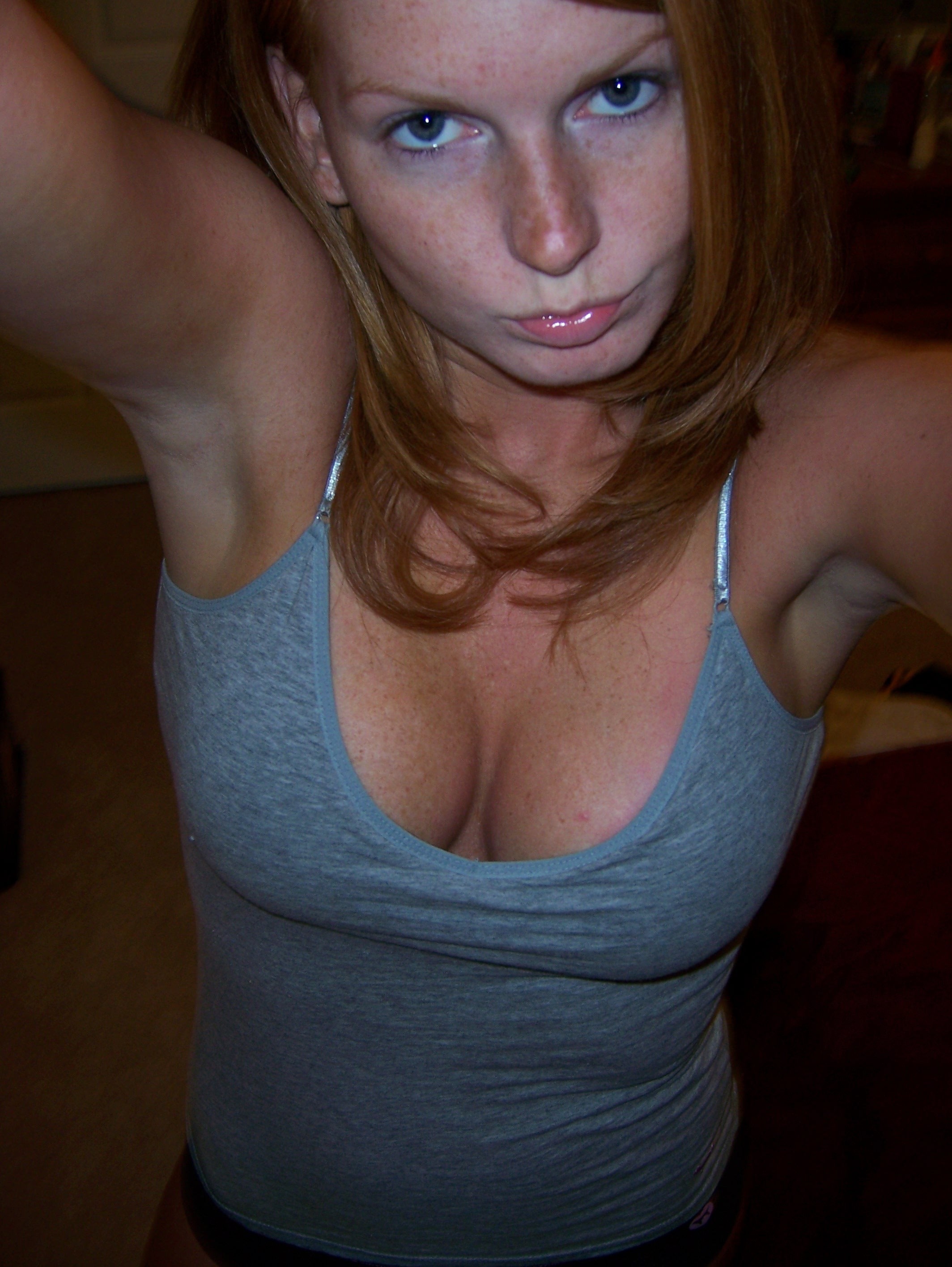 Amateur Busty Redhead Christy L Schurke with Big Tits picture pic pic