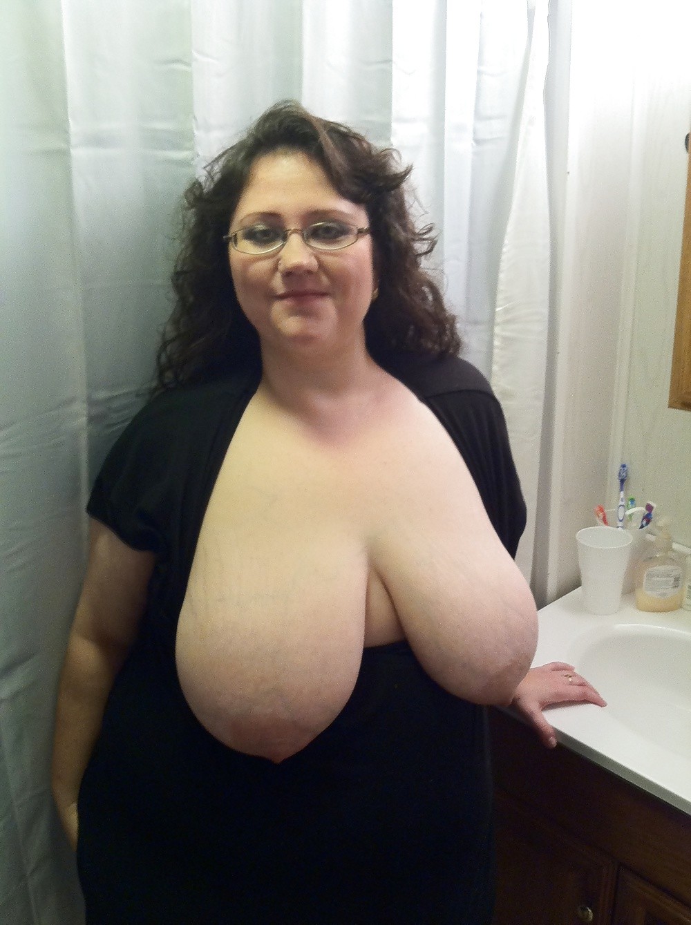 Amateur Fat BBW Wife with Massive Tits